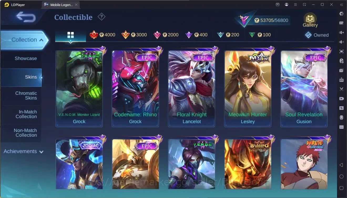 Mobile Legends: Bang Bang Accounts Global|Hero 115|Skin 229|Renowned|Sanrio Floryn|Ly image 12