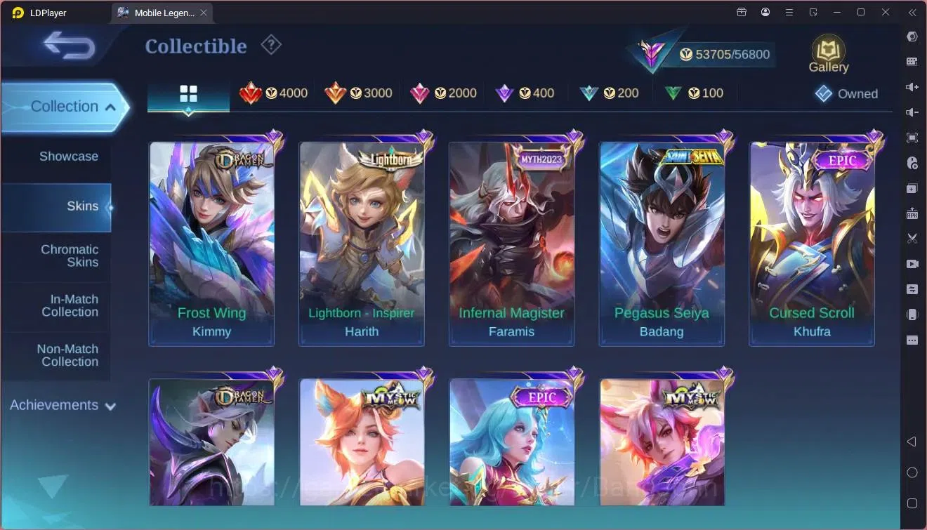 Mobile Legends: Bang Bang Accounts Global|Hero 115|Skin 229|Renowned|Sanrio Floryn|Ly image 14