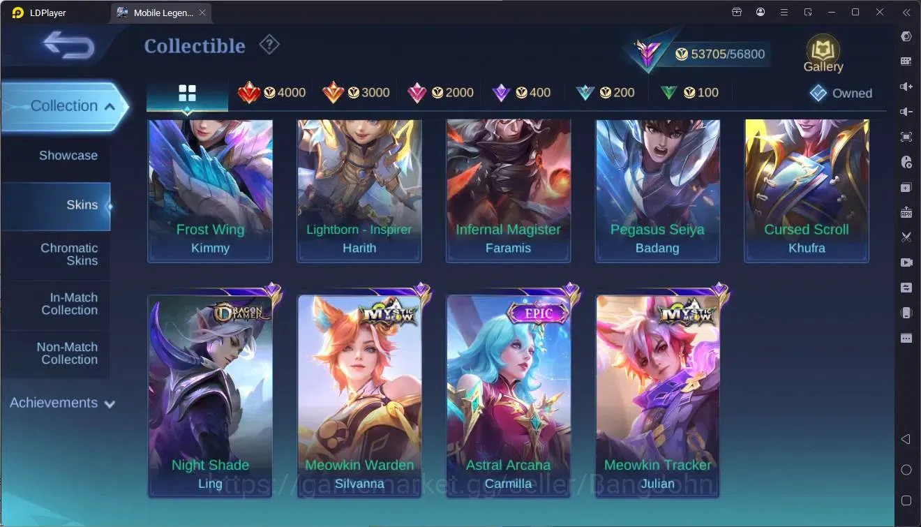 Mobile Legends: Bang Bang Accounts Global|Hero 115|Skin 229|Renowned|Sanrio Floryn|Ly image 15