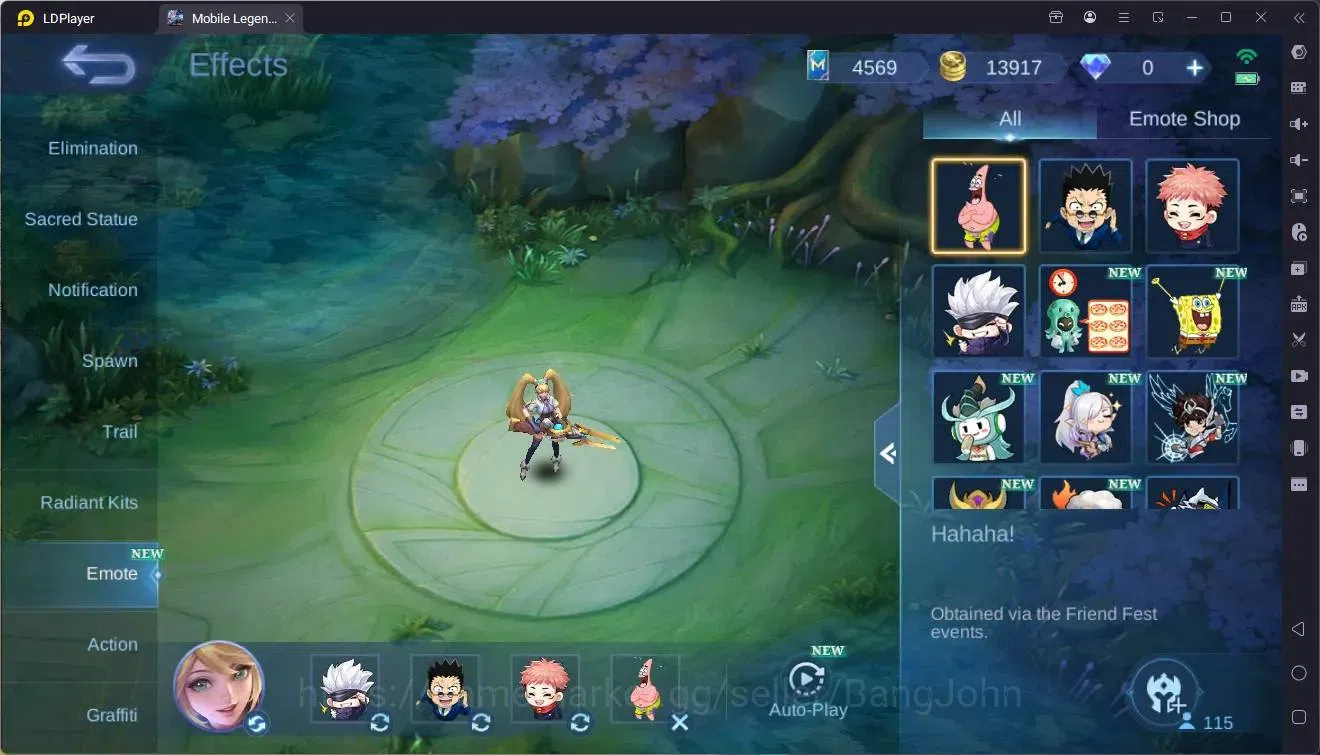 Mobile Legends: Bang Bang Accounts Global|Hero 115|Skin 229|Renowned|Sanrio Floryn|Ly image 6