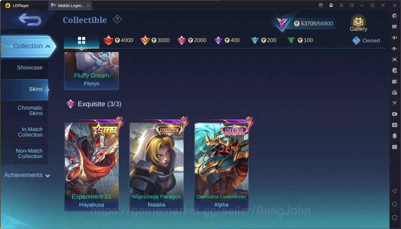 Mobile Legends: Bang Bang Accounts Global|Hero 115|Skin 229|Renowned|Sanrio Floryn|Ly image 8