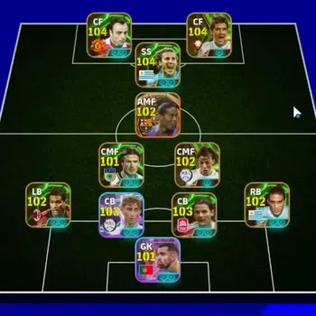 eFootball Legends & Iconic Players Mobile|Dimitar Berbatov,Diego Forlan,David Villa,R image 1