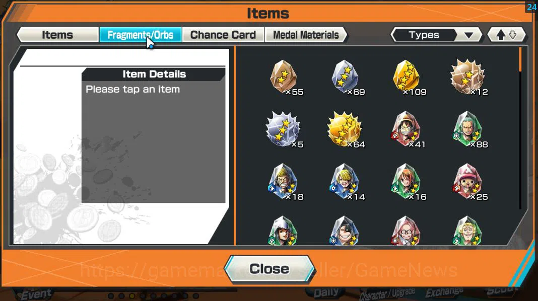 One Piece Bounty Rush Accounts Global|4 EX|WI Trafagar Law,MWDBKP Monkey D Luffy, image 12