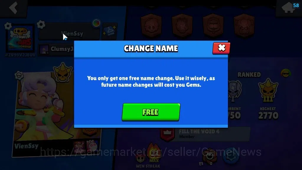 Brawl Stars Accounts 3061 Trophy|29 Brawlers 4 MaxLvl[Full Buffies Edga image 5