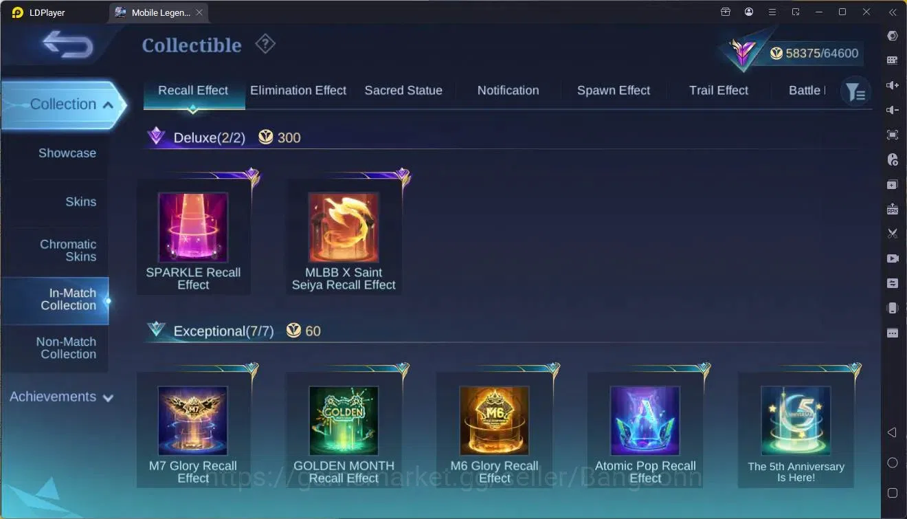 Mobile Legends: Bang Bang Accounts Global|Hero 133|Skin 254|Renowned|KOF Karina|5-STA image 16