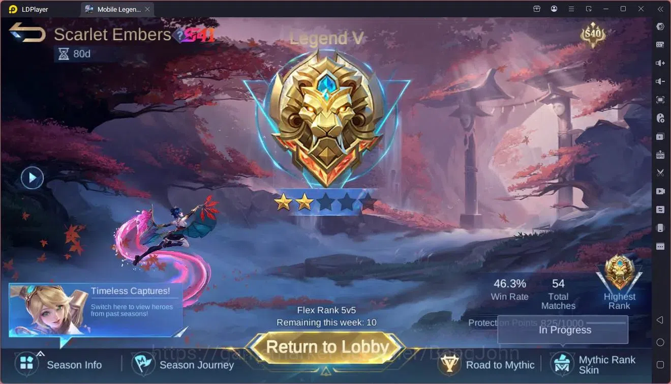 Mobile Legends: Bang Bang Accounts Global|Hero 133|Skin 254|Renowned|KOF Karina|5-STA image 17