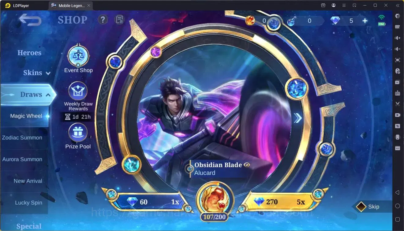 Mobile Legends: Bang Bang Accounts Global|Hero 133|Skin 254|Renowned|KOF Karina|5-STA image 18