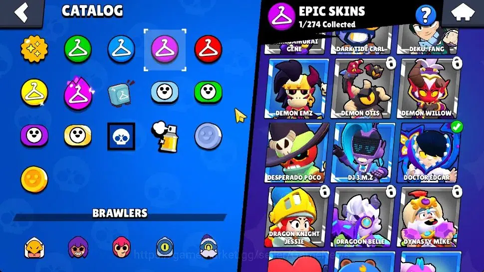 Brawl Stars Accounts 1003 Trophy | 15 Brawlers 2 Max Lv | 1 Legend 1 Ep image 11
