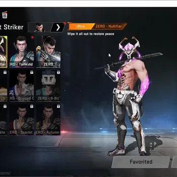 Blood Strike Accounts Others ASIA|1 ETERNAL: QBZ95-Whisper|2 OPM Guns|1 ULTRA Melee|3 JG,Missa,FF|2 ULTRA Strikers|9
