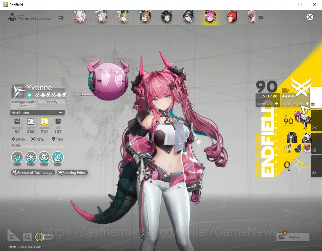 Arknights: Endfield Accounts NA/EU|Lv60|12 SSR|[Mi Fu,Gilberta,Zhuang Fangyi,Ta image 18