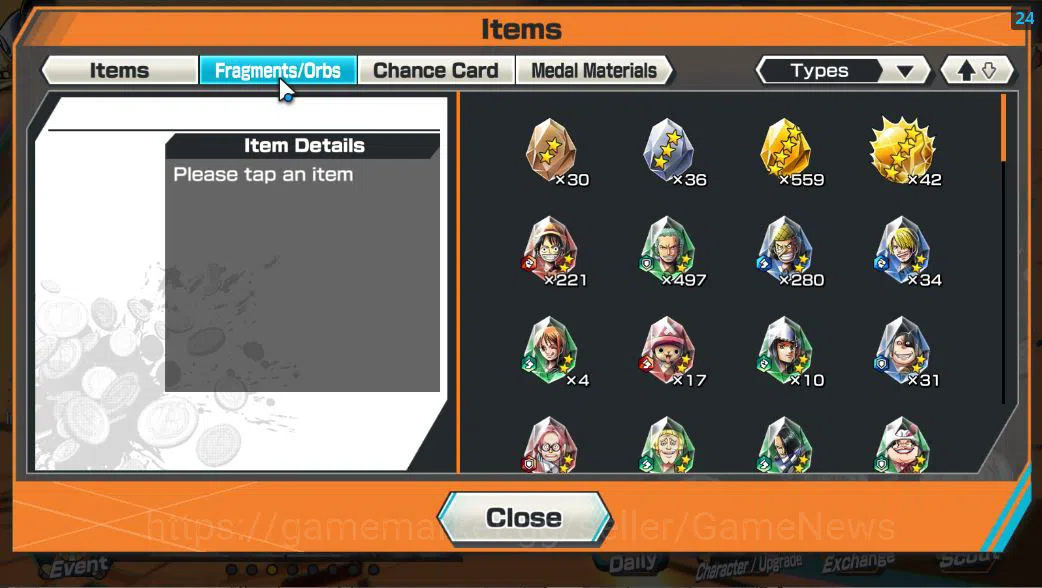 One Piece Bounty Rush Accounts Starter Global|3 EX |BP Kuzan,Raid On Onigashima Roronoa Zoro,Ama No marakumo Borsalino|Rank 9