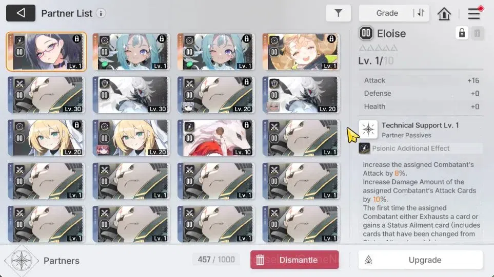 Chaos Zero Nightmare Accounts GLOBAL Lv 37|7 SSR[Heidemarie,VeronicaM1,Yuki,Rin,Luke,Mei Lin,Renoa]+11 7