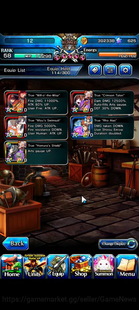 Grand Summoners Accounts Global|Rank 58|8 Ascend| Summer MiyuTW,EmiyaTW,Chl image 5
