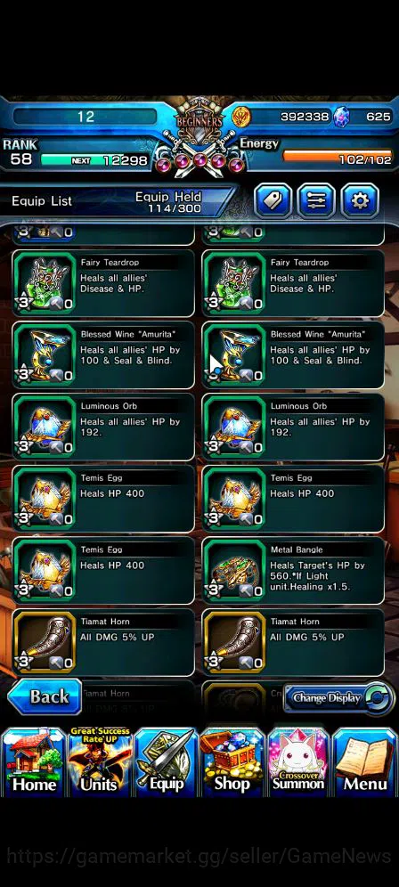 Grand Summoners Accounts Global|Rank 58|8 Ascend| Summer MiyuTW,EmiyaTW,Chl image 10