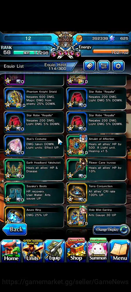 Grand Summoners Accounts Global|Rank 58|8 Ascend| Summer MiyuTW,EmiyaTW,Chl image 12