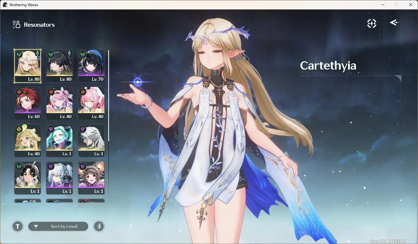 Wuthering Waves Accounts Others SEA|UL 52|Rank 6|4 Char Limited [Cartethyia Rc3,Denia Rc1]+Sign,Aemeath,Rebecca| Mc Female 2