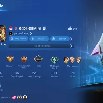 Honor of Kings Accounts Rare Skin Global|111H 78S|Legend:Allain&Sun Ce|GrandMaster:Gan&Mo|DanDaDan:Daji|Many Epic Skin|Check