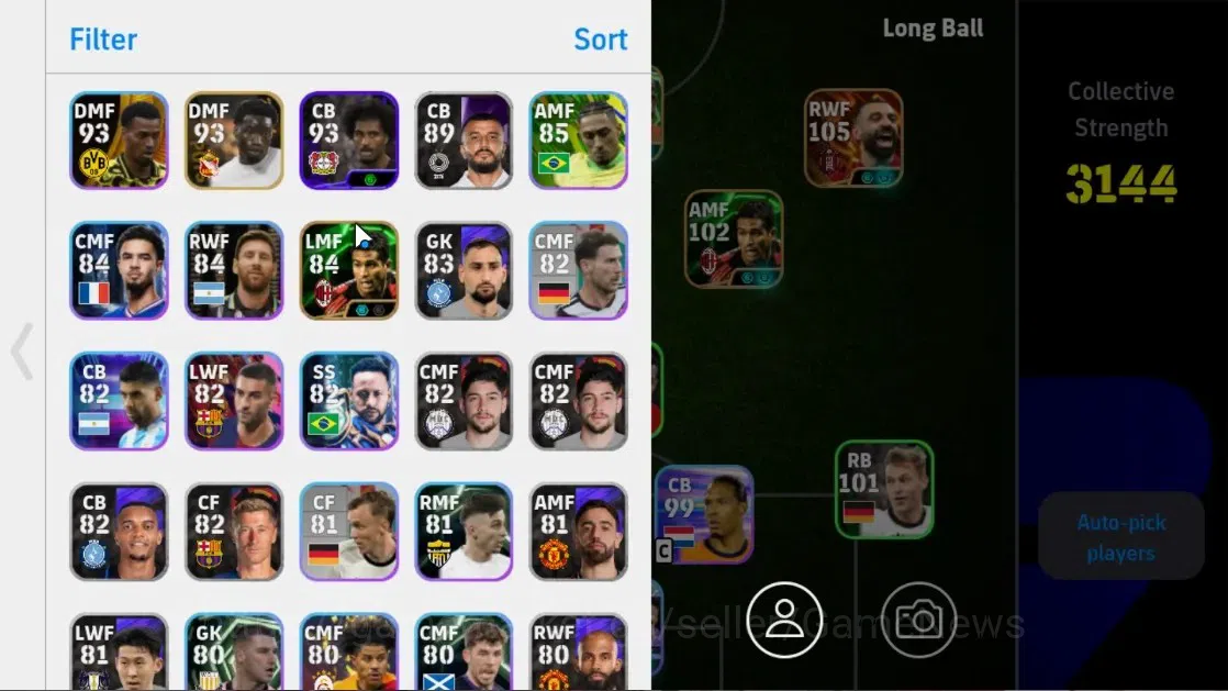 eFootball Accounts Android|Big Time Mohamed Salah,Epic Didier Drogba, image 3