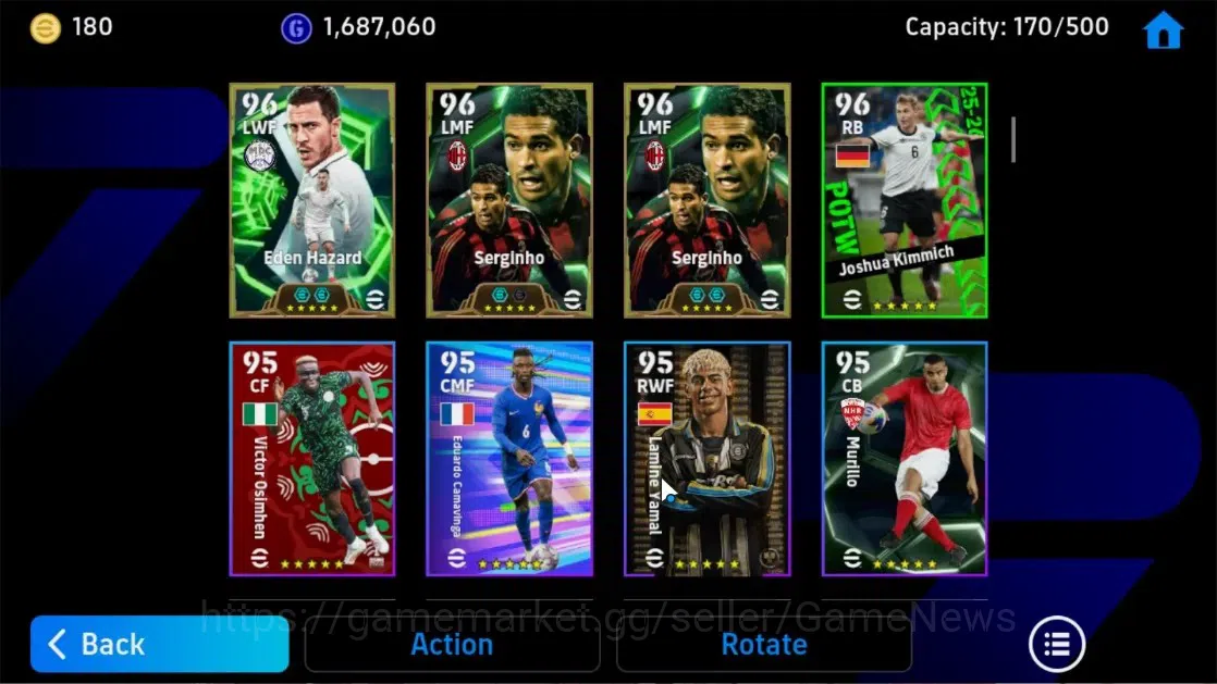eFootball Accounts Android|Big Time Mohamed Salah,Epic Didier Drogba, image 7