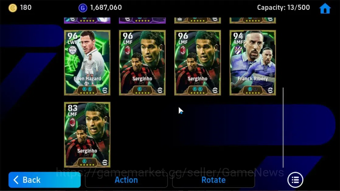 eFootball Accounts Android|Big Time Mohamed Salah,Epic Didier Drogba, image 9