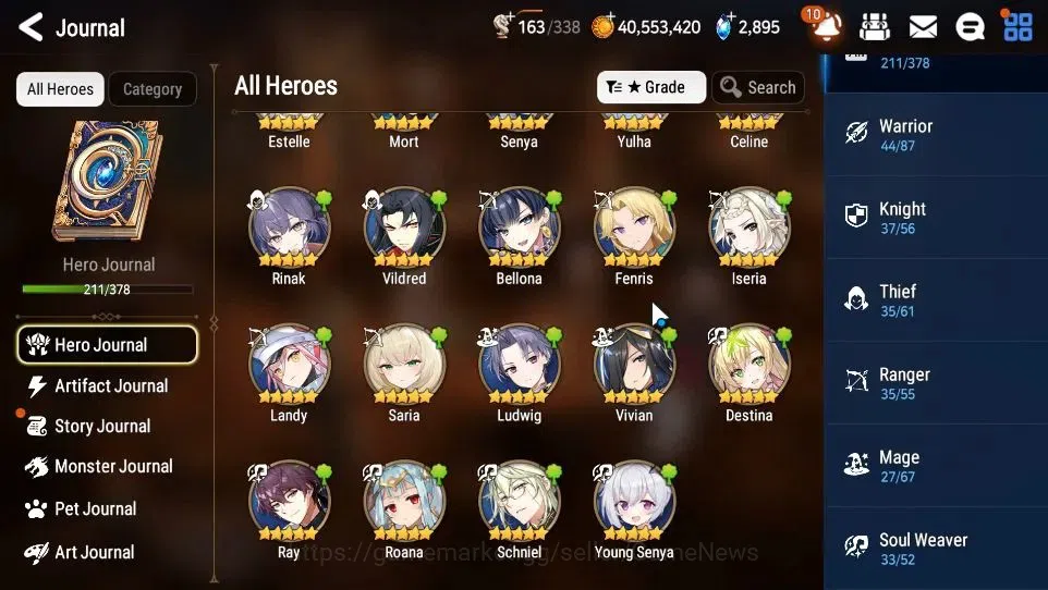 Epic Seven Accounts GLOBAL Unverif|21 ML(LOTScales,Belian,GenRas,RofLi image 11
