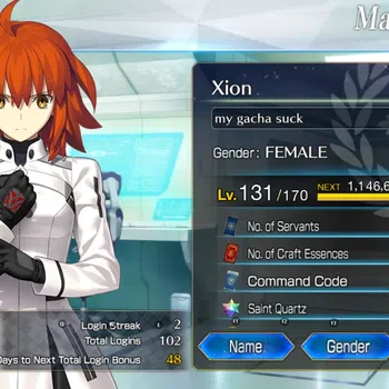 Fate-Grand Order Accounts NA Lv 131|9 limited ssr|Oberon,Skadi(Ruler),Merlin,ZhugeLiang,Ashiya ETC |Bday Unset|Log