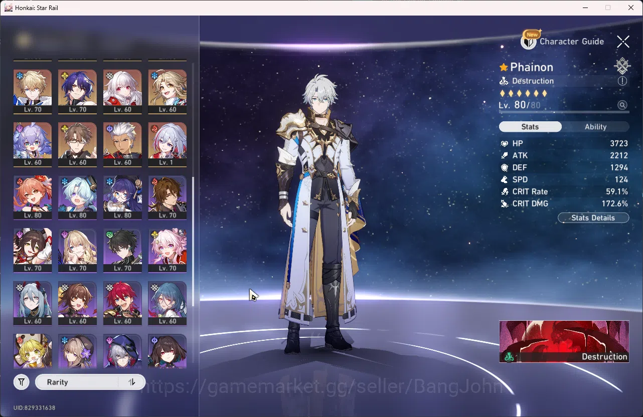 Honkai Star Rail Accounts ASIA| TL 70 | 11 Limit | Casto+S1 | The Dahlia | L image 3