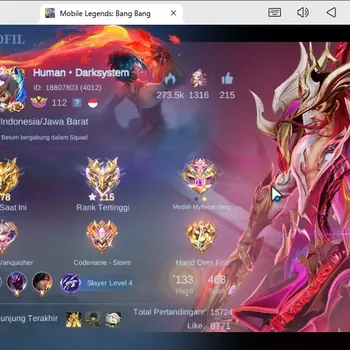 Mobile Legends: Bang Bang Accounts Collector Hero 133|Skin 468|Mega|HighImmo 115|2 Legend(Freya,Saber),JJK Megumi,3 KOF,2