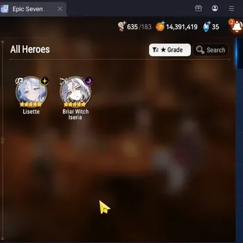 Epic Seven Accounts Starter Global Unverif|Best Starter|2 ML(BWI,Lisette)|PoH+Bless ON|Theater Untouch|Epic Pass