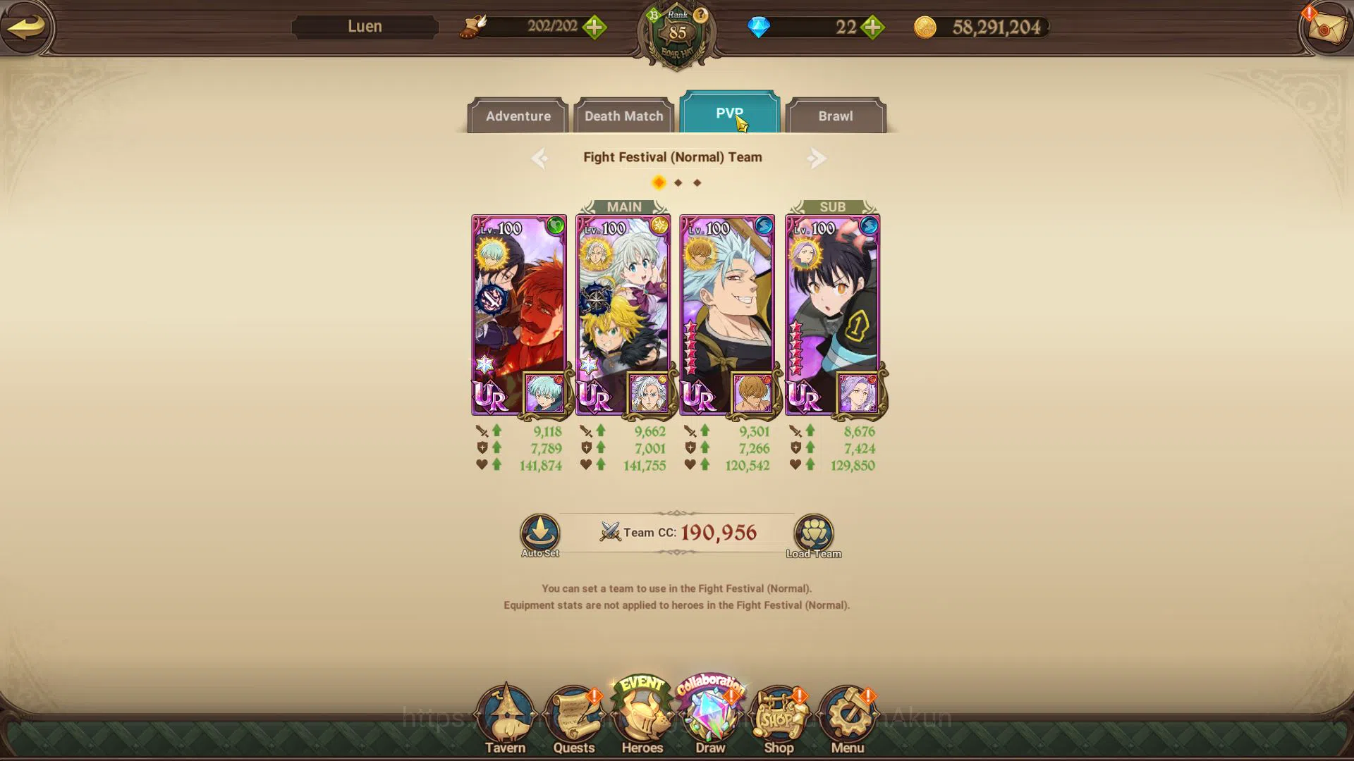 The Seven Deadly Sins: Grand Cross Accounts Midgame Asia|4M CC|7 UR+83 LSeal+Collab Fire 12