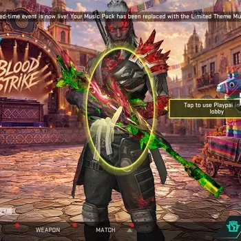 Blood Strike Accounts Rare Skin Asia|7 Ultra [Zero BloodStrain,Ethan,Kraken,Galil-Knight,AR97,Kala Crimson,Vector]|8
