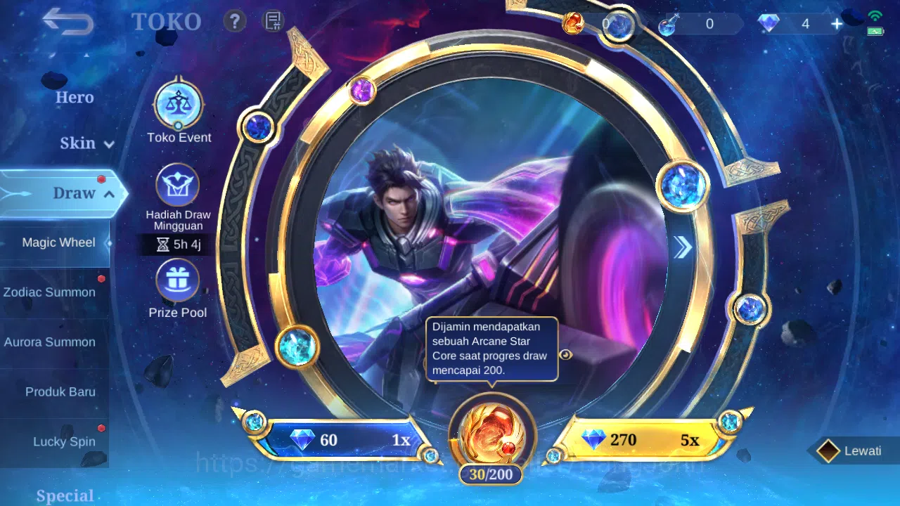 Mobile Legends: Bang Bang Accounts Others Hero 131 | skin 212 | luckybox alice | cc natalia | blazing franco | epic nana 20