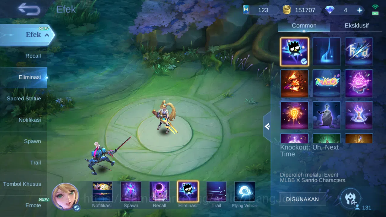 Mobile Legends: Bang Bang Accounts Others Hero 131 | skin 212 | luckybox alice | cc natalia | blazing franco | epic nana 7