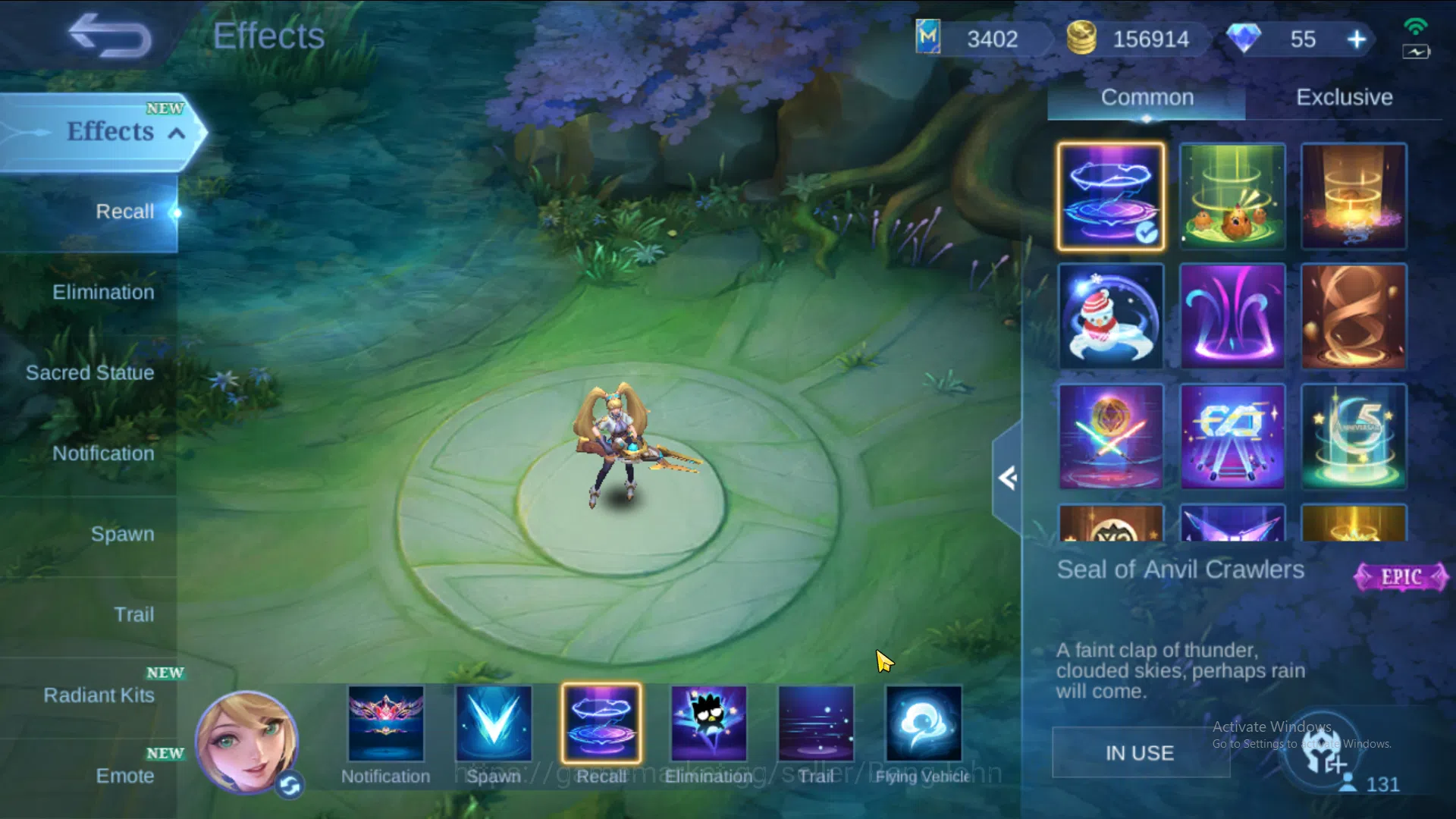 Mobile Legends: Bang Bang Accounts Hero 131 | skin 501 | legend alucard, aot yin, kof image 3