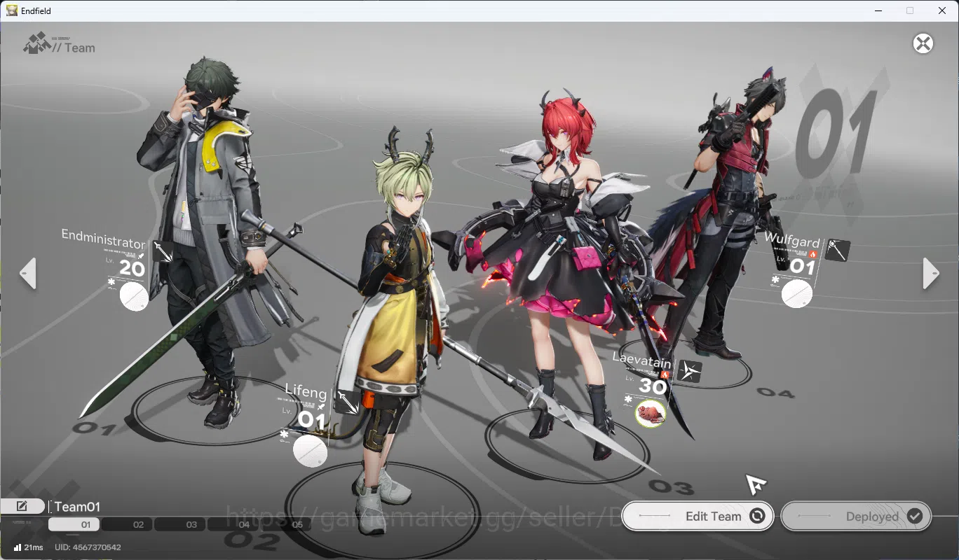 Arknights: Endfield Accounts ASIA | LVL 15 |  Day 2 Sign-in 6-Star Laevatain |  image 5