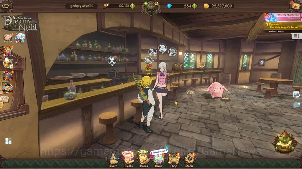 The Seven Deadly Sins: Grand Cross Accounts Global|315K CC|Fresh Starter Ch1|584 DM|3 UR| Oppr image 1