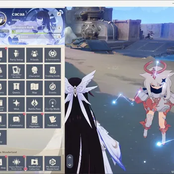 Genshin Impact Accounts Others ASIA|AR 55|4 Limit|Flins,Columbina,Sandrome,Zibai|0 Wp6Star|Primo 44|USN Unset|MC Male|More