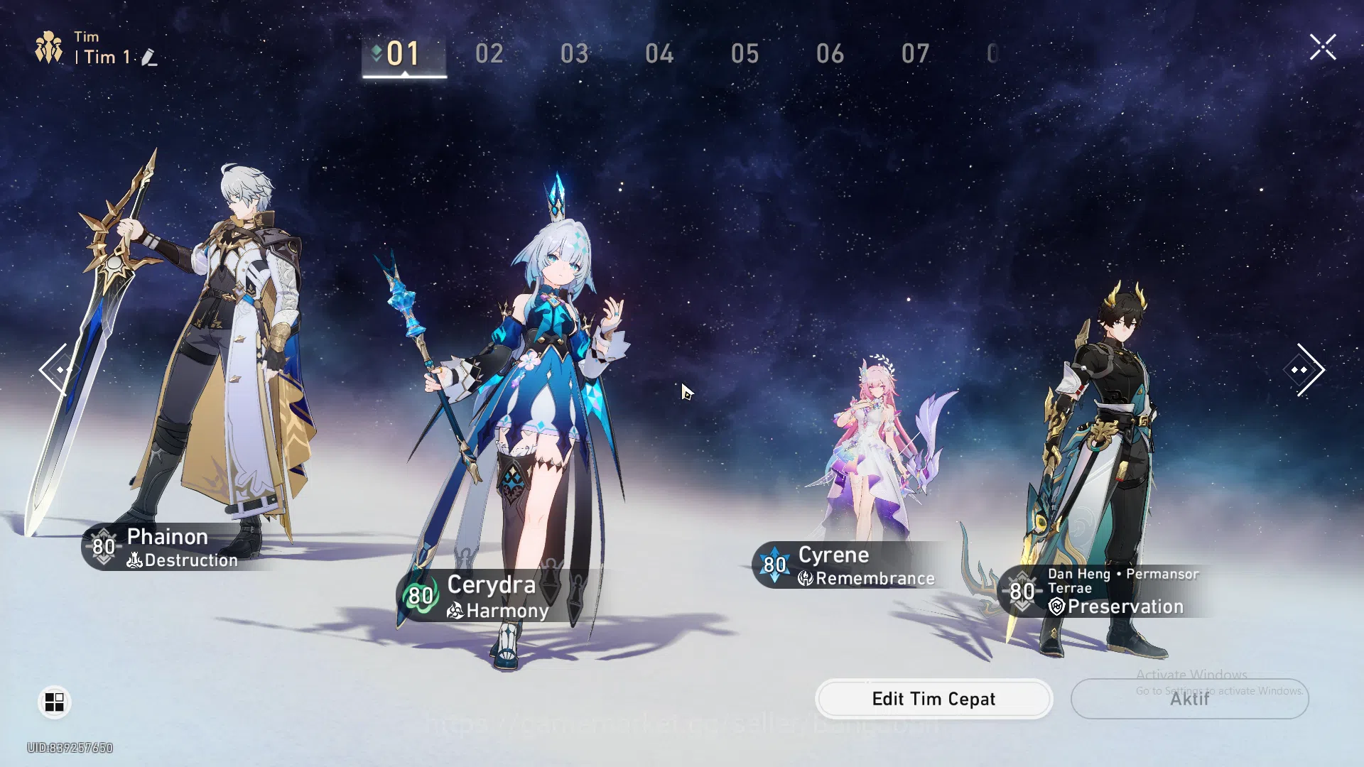 Honkai Star Rail Accounts | ASIA|TL 70|11 limit|Phainon+sign,Cerydra,Cyrene, image 13