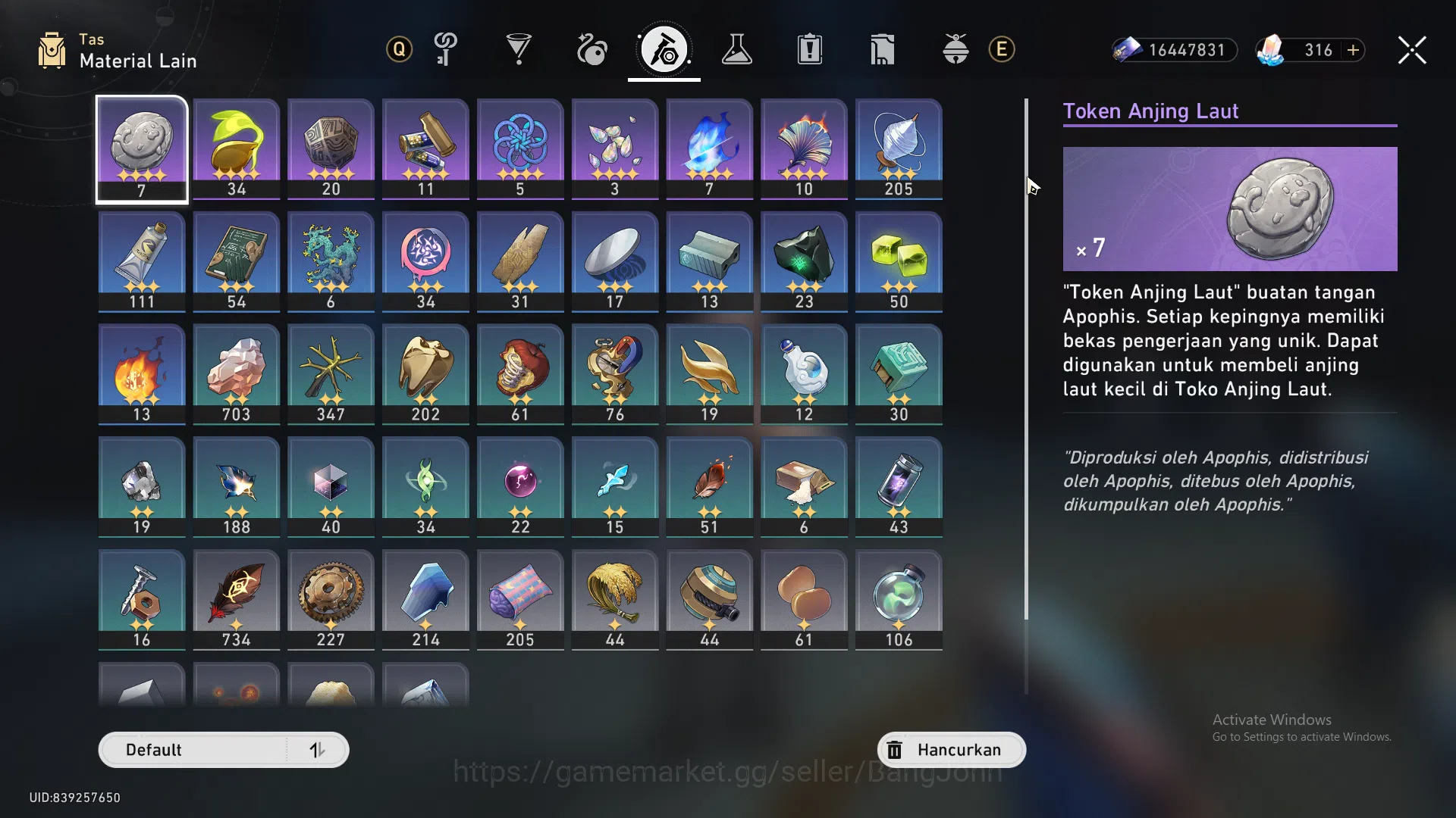 Honkai Star Rail Accounts | ASIA|TL 70|11 limit|Phainon+sign,Cerydra,Cyrene, image 7