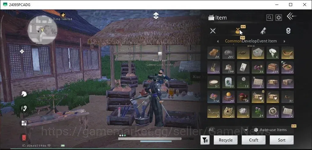 Where Winds Meet Accounts GLOBAL|Lv 95|29K GS|Peaceful Life Set|Return of Sp image 11
