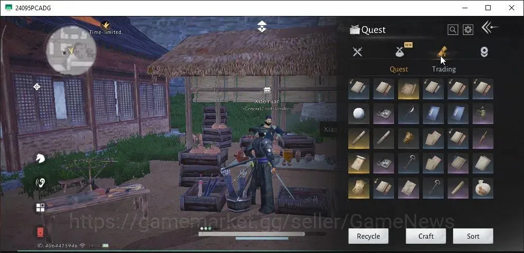 Where Winds Meet Accounts GLOBAL|Lv 95|29K GS|Peaceful Life Set|Return of Sp image 12