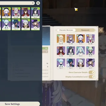 Genshin Impact Accounts Starter ASIA|Starter|2 standard:Keqing,Qiqi|9*4Char:Noelle,LanYan,Faruzan,Sucrose,etc|TT