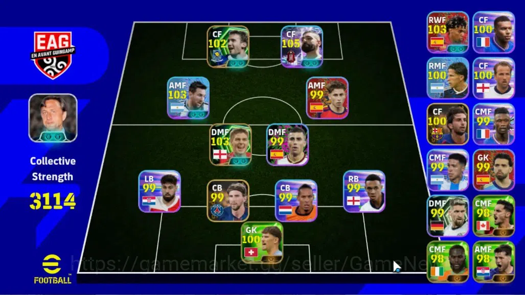 eFootball Accounts Android|Epic Gerrard,Andriy S|ShowTime MohamedSala image 1