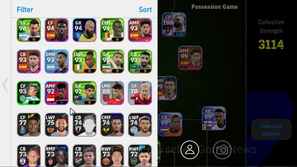 eFootball Accounts Android|Epic Gerrard,Andriy S|ShowTime MohamedSala image 2
