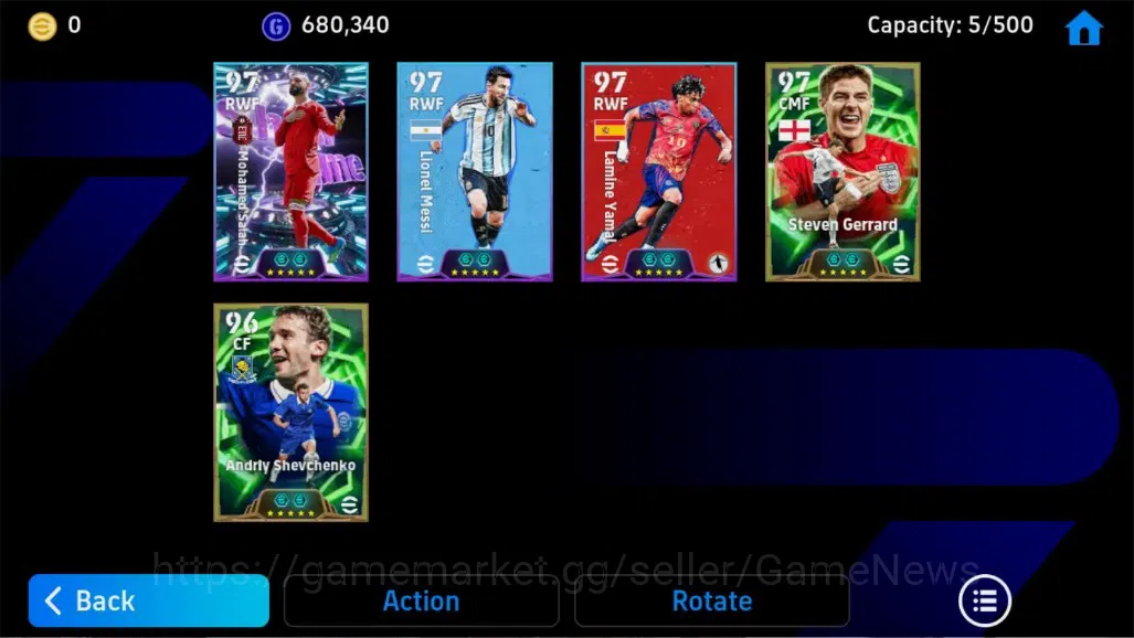 eFootball Accounts Android|Epic Gerrard,Andriy S|ShowTime MohamedSala image 7