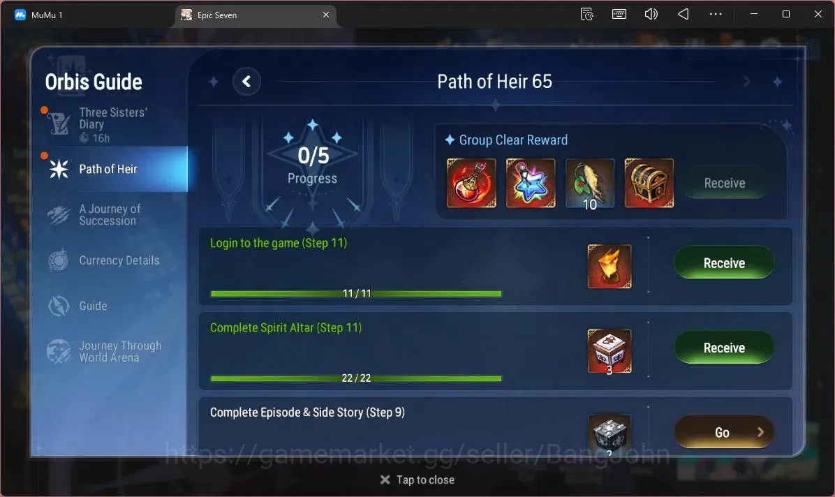 Epic Seven Accounts High-End Global Unverif |12 ML(NM Luna,RO Light,C Lilias,DD Ray,Byblis,SB Sezan,Zio Etc)|PoH ON|SS 18