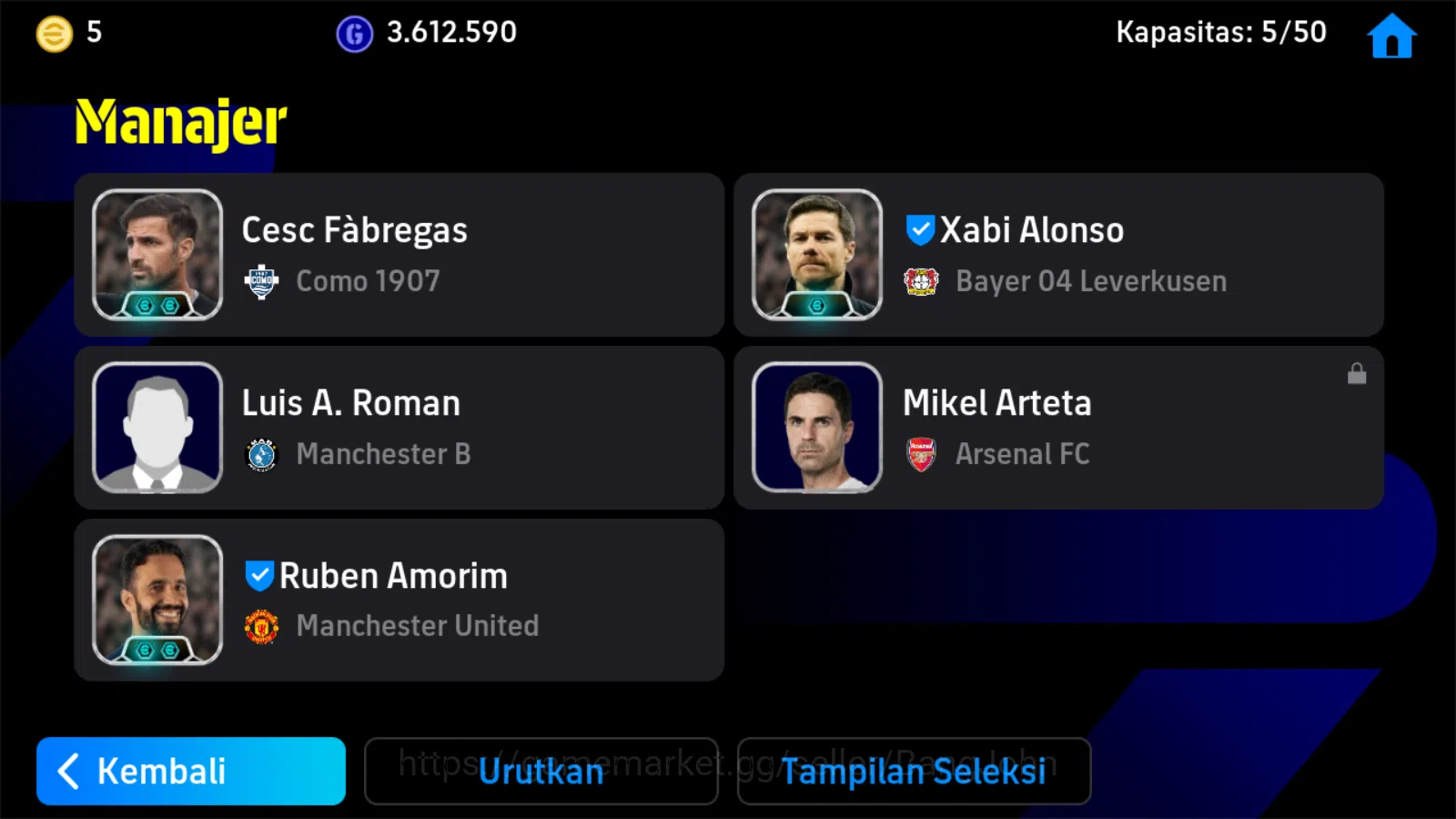 eFootball Accounts Power 3176 | david villa blitz,rapinha showtime,ha image 3