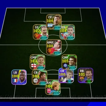 eFootball Accounts Legends & Iconic Players Collective 3192 | Xabi Epic 103 | Batistuta Epic 102 | Yamal 103 | L. suarez 104