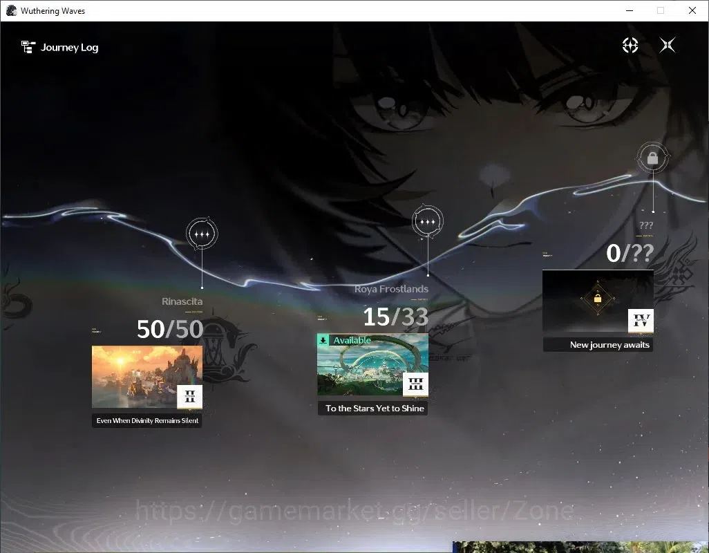 Wuthering Waves Accounts Others SEA|UL50|2char Limit (Xiangling Yao RC6+Sign,Rebecca)|Many 100% Explored Areas|7 1