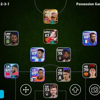 eFootball Accounts High-End Mobile |PW 2397|BIGT Halland,Epic Rooney,Shwt Mazraouil|Coach DamiaGranero| EFB4123B